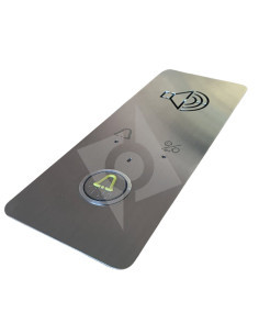 PLATE 100X260+ALARM+COMMON GRILLE+GRAB