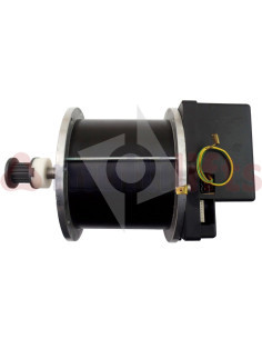 MOTOR THYSSEN PUERTA CENIA VF-01 VF-02 CON EJE CORTO DE 75 MM 2